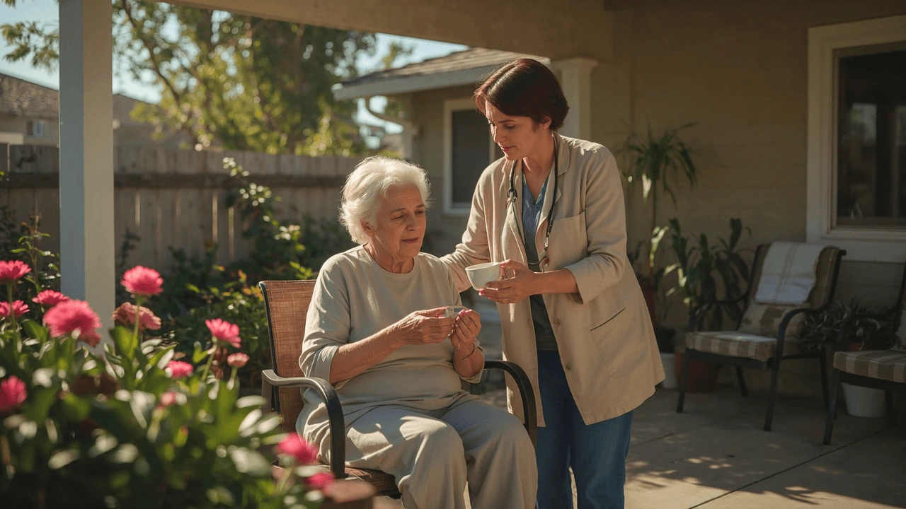 Home health care in Los Angeles.