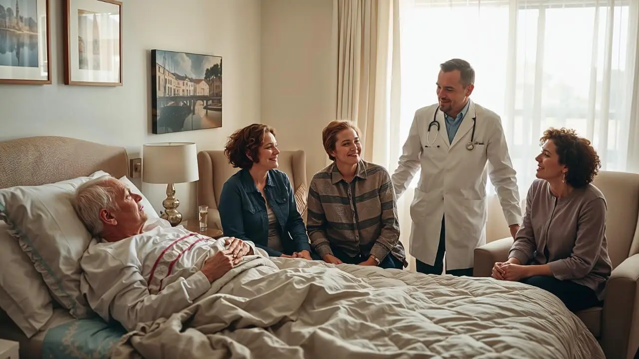 Palliative care services in Los Angeles.